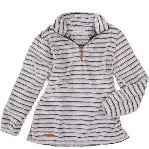 Simply Southern Gray Fleece Jacket